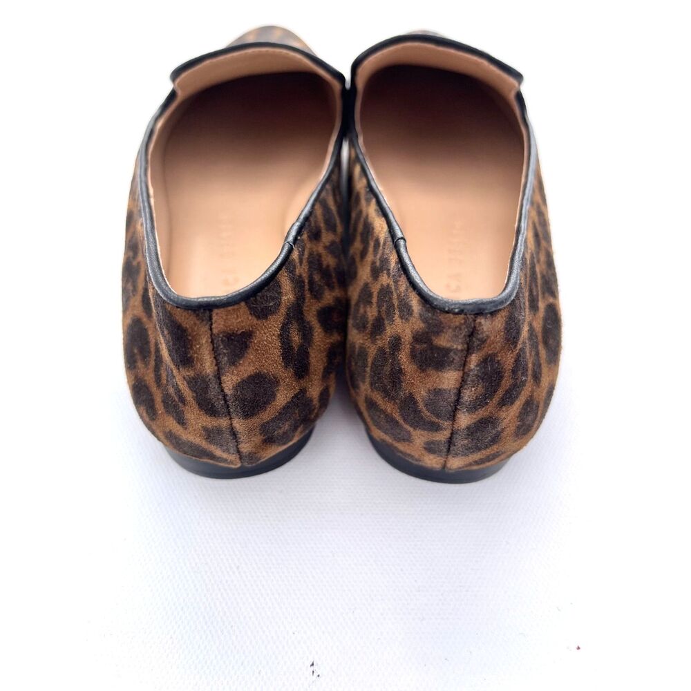 Veronica Beard Griffin Leopard Print Suede Loafers Women's Size 5M - Picture 4 of 10